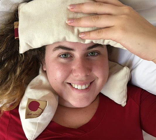 TEEK - Feel Better Pack Natural Denim: Square - Eye Pillow & Neck Wrap PILLOW TEEK HCP