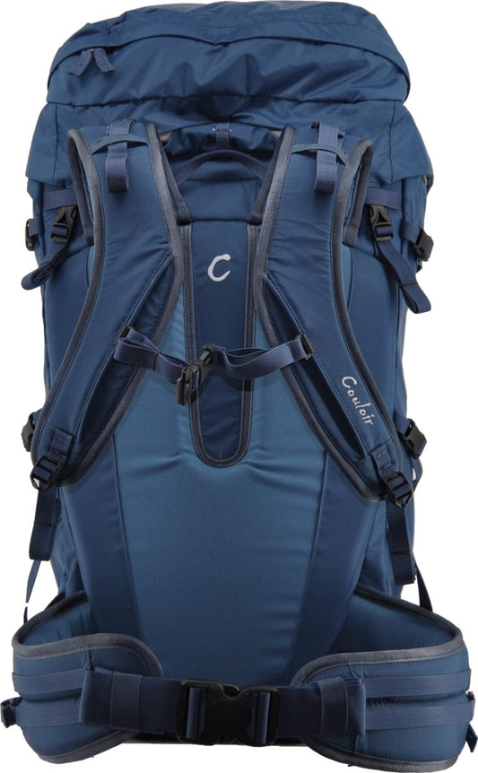 TEEK - 50-60-70 Liter Ascent Ski and Alpine Backpack BAG TEEK LHG Blue Wing Teal 70 Liters