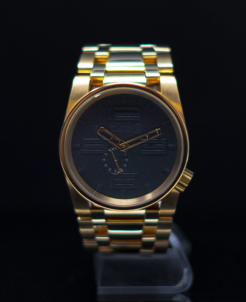 TEEK - 50mm Murdered Dial Edition Gold/Black Watch WATCH TEEK RT