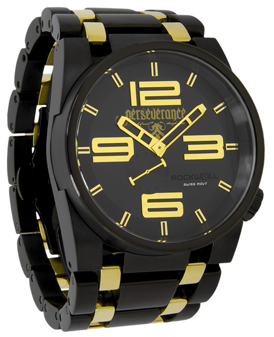 TEEK - 50mm Ricky James Edition (Black/Gold) Watch WATCH TEEK RT