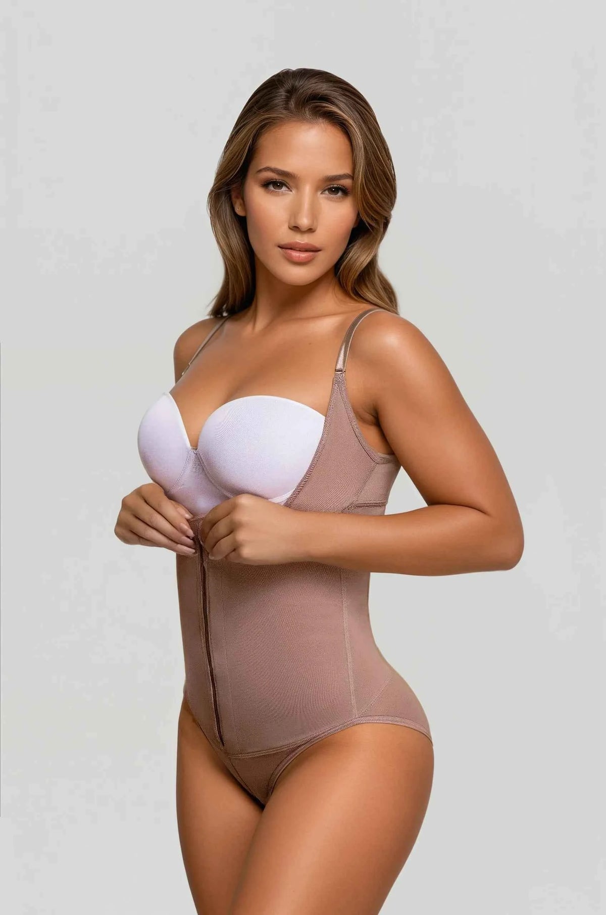 TEEK - Classic Under Bust Bodysuit LINGERIE TEEK VS 2XS Mocha