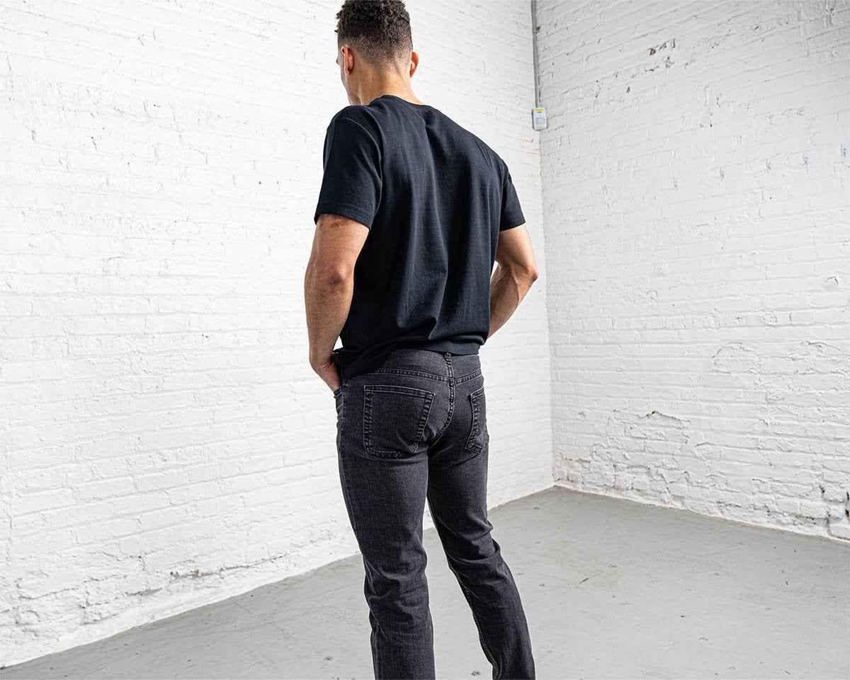TEEK - Tailored Fit Gray Wash JEANS TEEK DDA