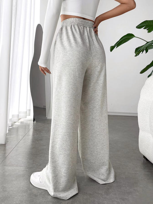 TEEK - Elastic Waist Wide Leg Pants PANTS TEEK Trend