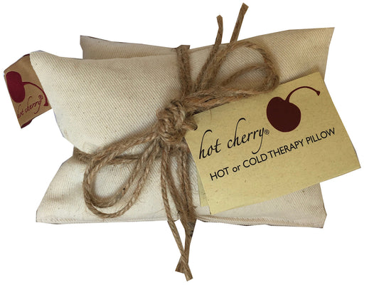 TEEK - Hot Cherry Neck Wrap Unbleached Pre-Washed Natural Denim PILLOW TEEK HCP