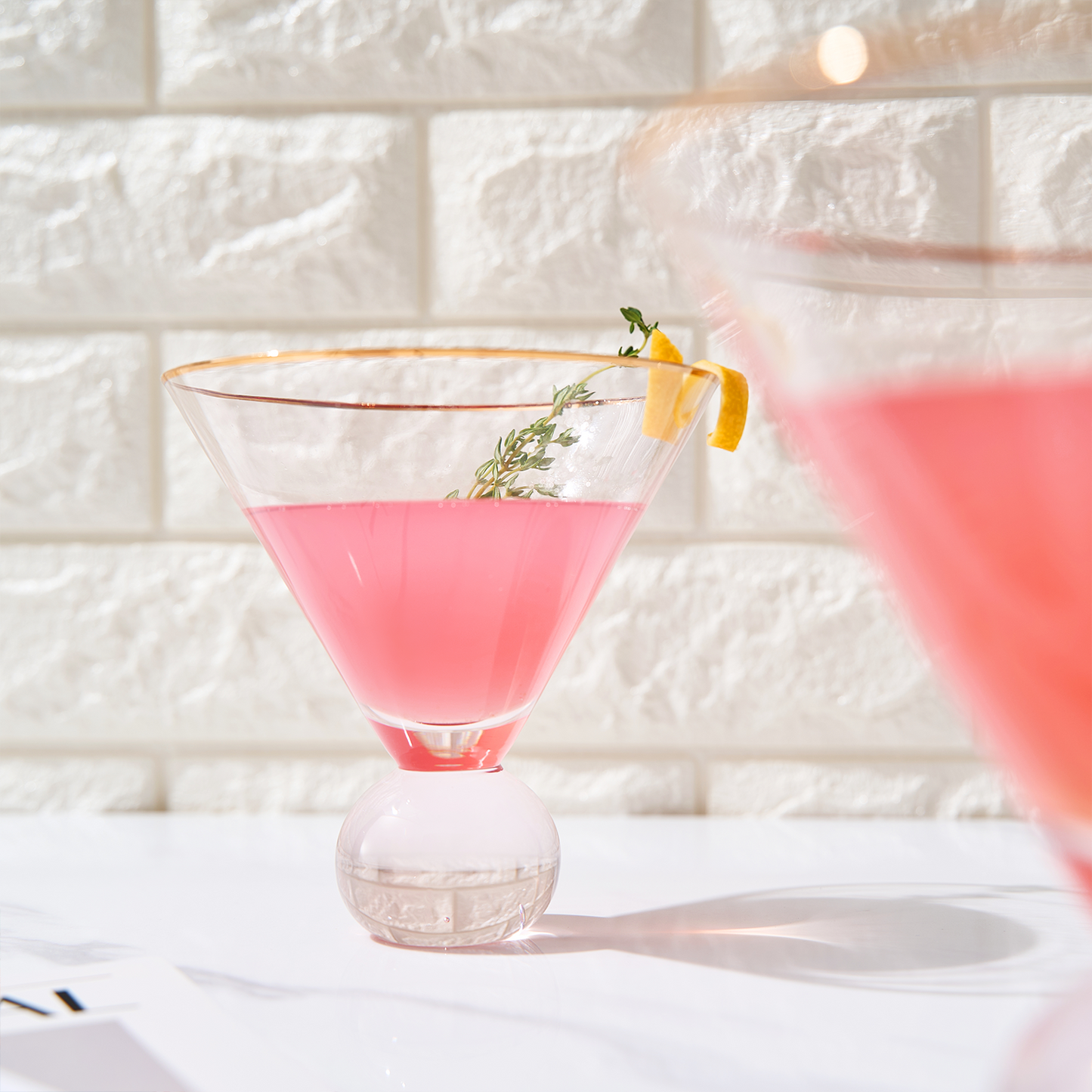 TEEK - Proposta Martini Cocktail Glassware Set of 2 HOME DECOR TEEK KS