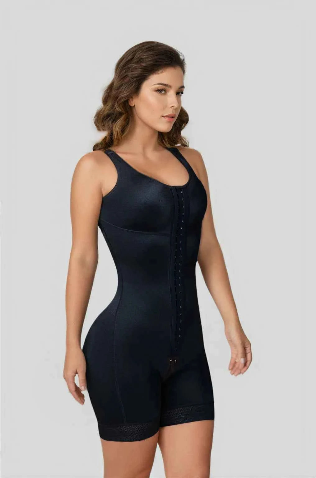 TEEK - Front Hook & Eye Full Bodysuit LINGERIE TEEK VS XS Black