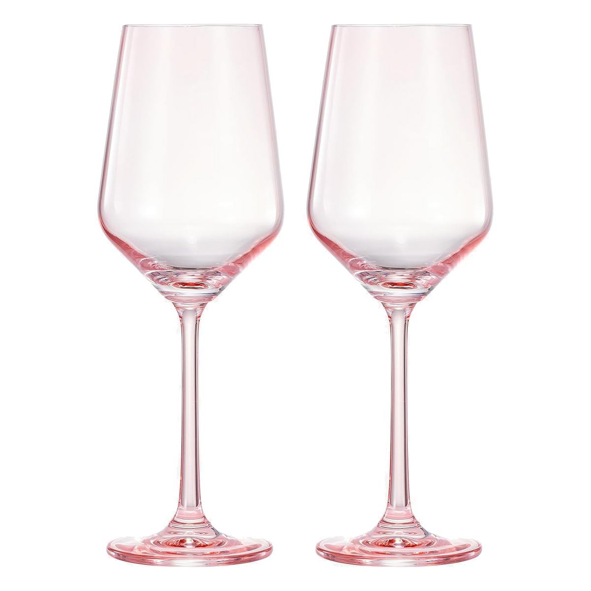 TEEK - Monet Stemmed Wine Glassware Pink Set HOME DECOR TEEK KS