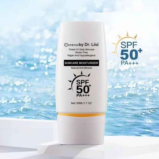SPF 50 Mineral Moisturizer – Hydrating, Vegan & Sensitive-Skin Friendly suncare EpiLynx