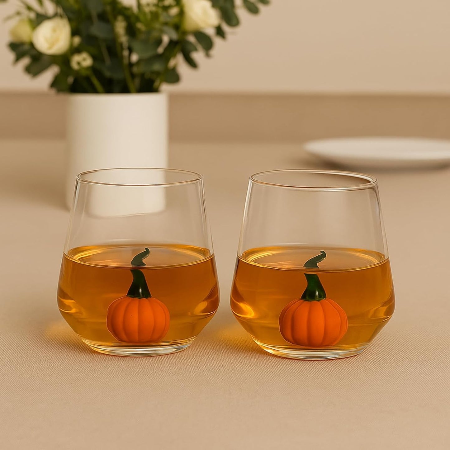 TEEK - Pumpkin Glass Set HOME DECOR TEEK KS