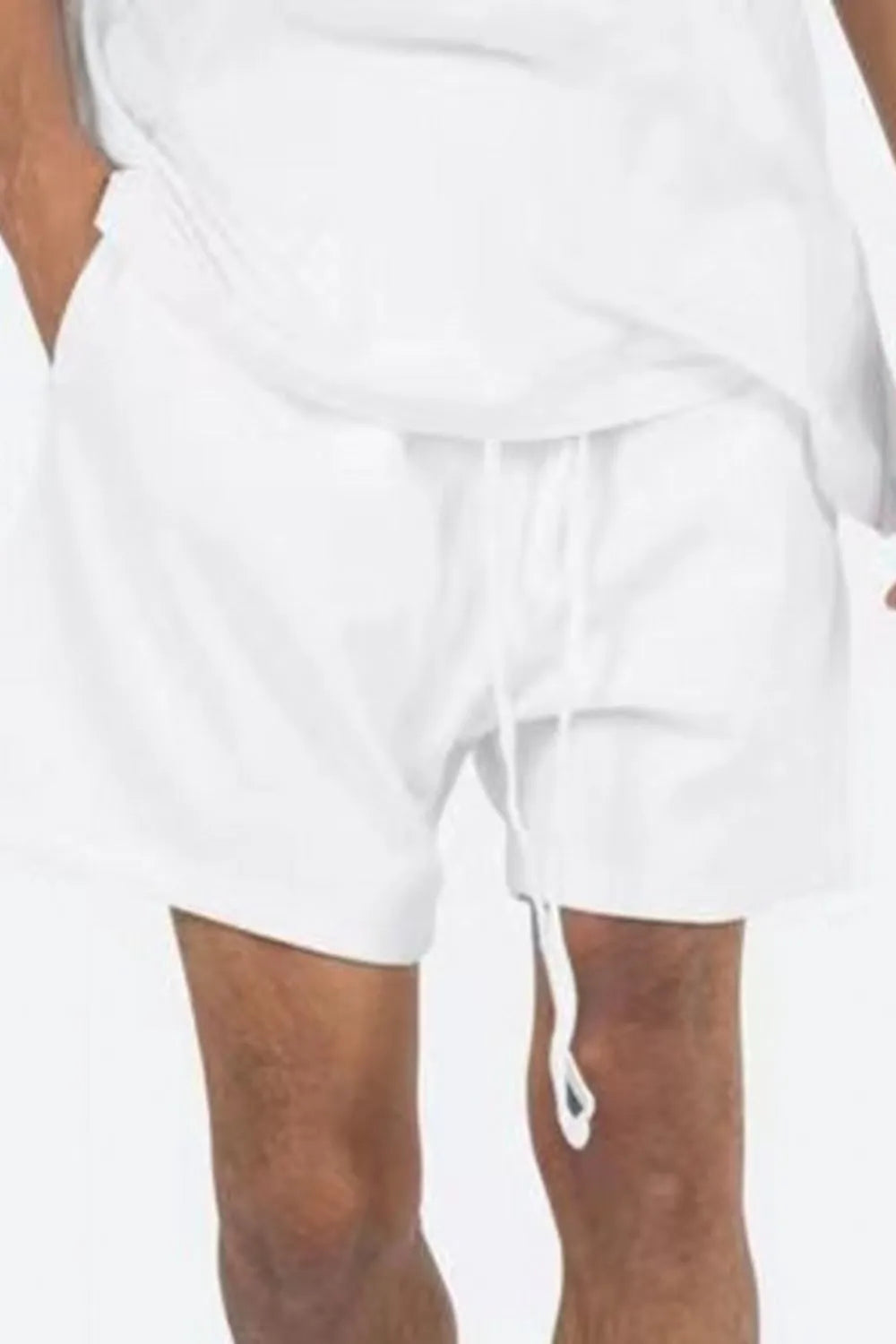 TEEK - Mens Drawstring Shorts SHORTS TEEK Trend White M