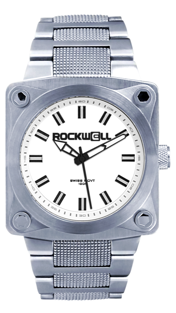 TEEK - 747 Silver/White Watch WATCH TEEK RT Default Title