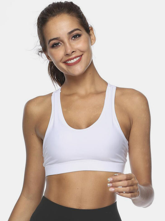 TEEK - Cutout Scoop Neck Active Tank BRA TEEK Trend