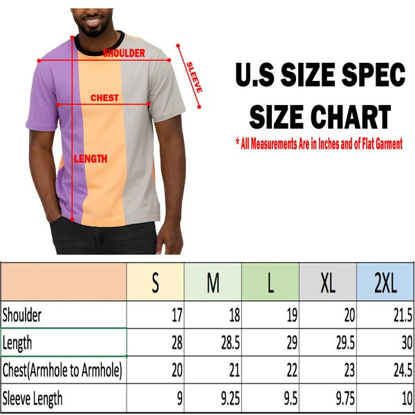 TEEK - Mens Color Block T Shirt TOPS TEEK FG