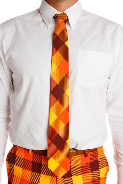 TEEK - That 70's Tie | Thanksgiving Plaid Tie TIES TEEK SH