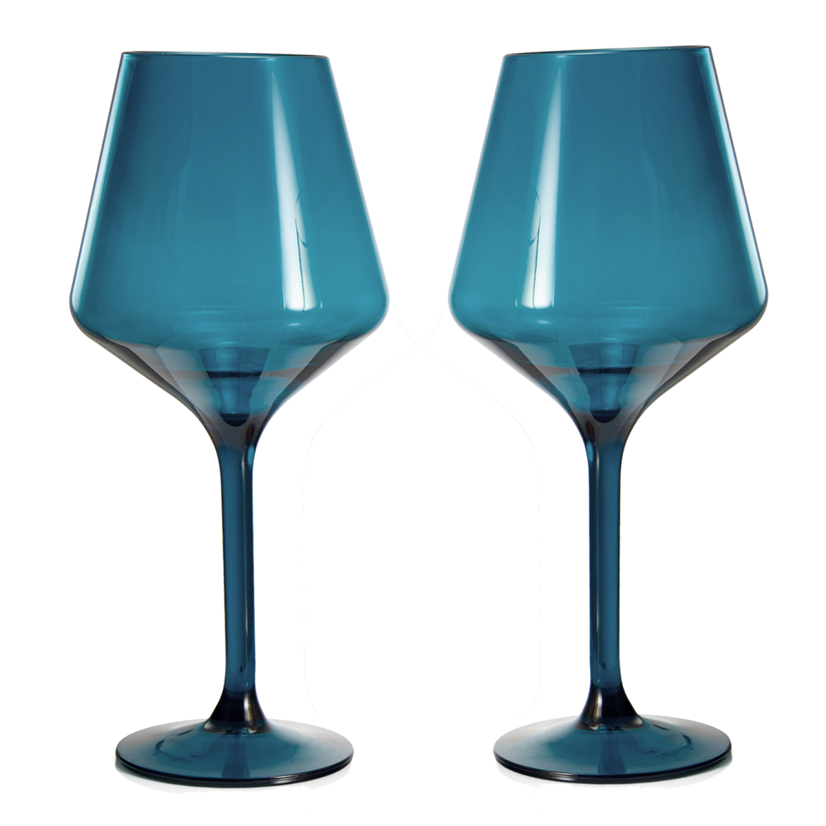 TEEK - Saint Tropez Acrylic Stemmed Wine Glassware Set HOME DECOR TEEK KS
