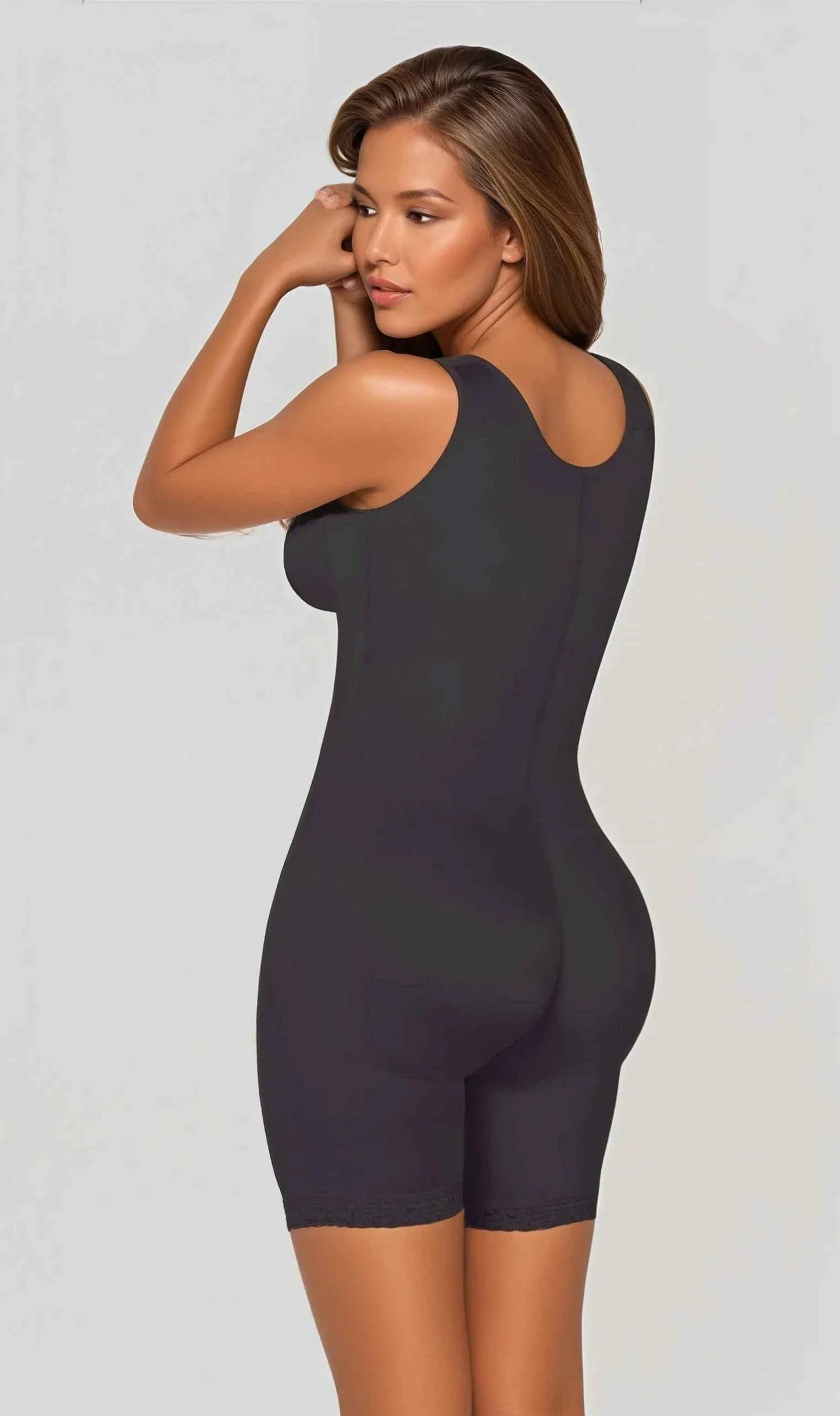 TEEK - Full Body Suit Mid-Thigh Zipper & Lace LINGERIE TEEK VS