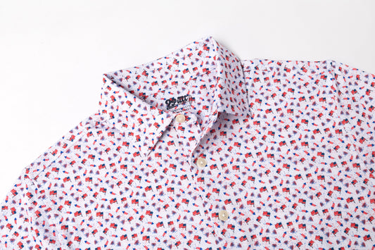 TEEK - Golf Of America Mens Polo TOPS TEEK 2P