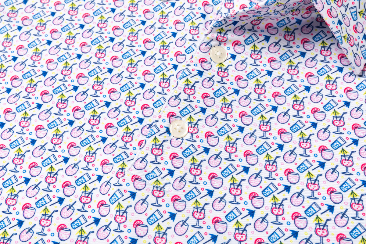 TEEK - It's 5 O'clock Somewhere Mens Polo TOPS TEEK 2P