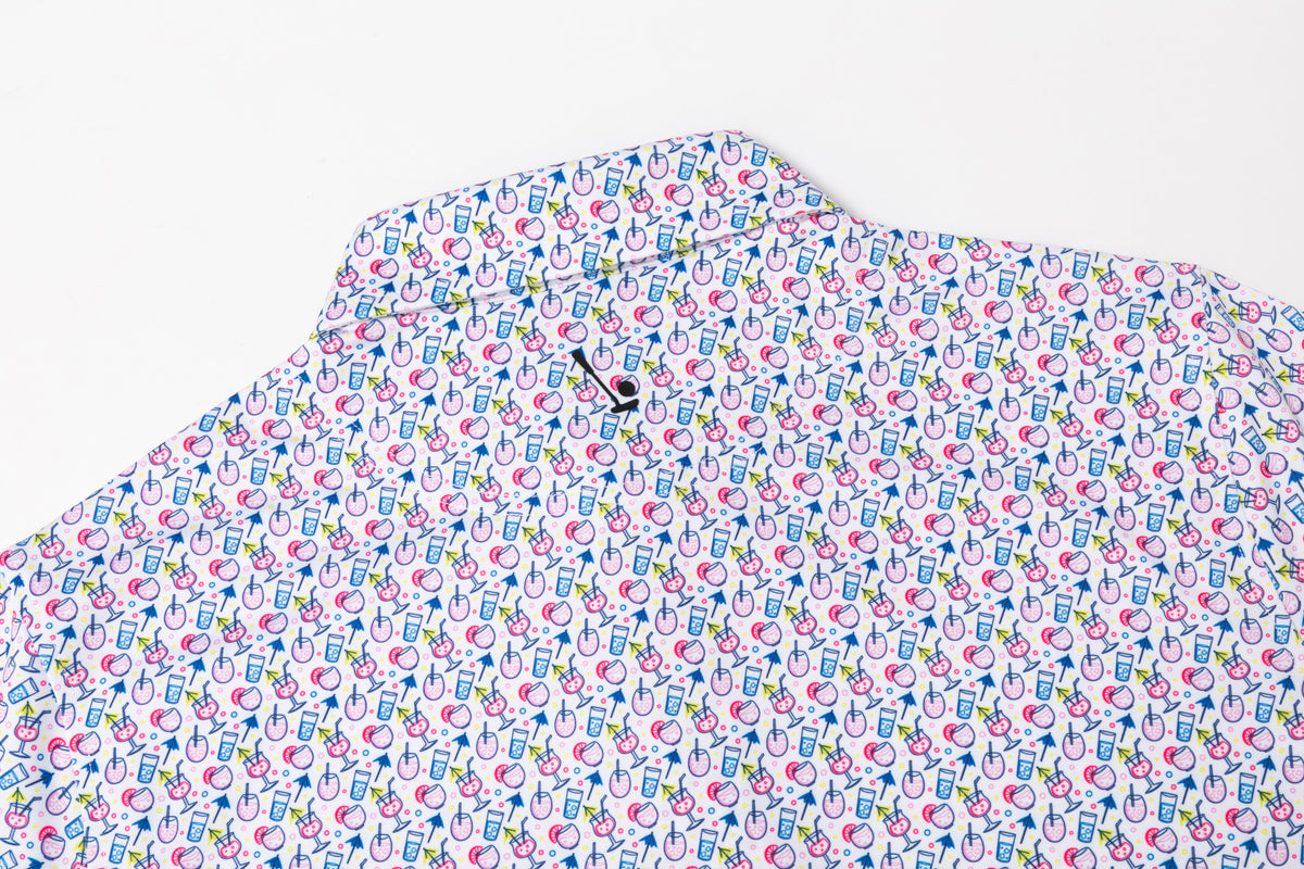 TEEK - It's 5 O'clock Somewhere Mens Polo TOPS TEEK 2P