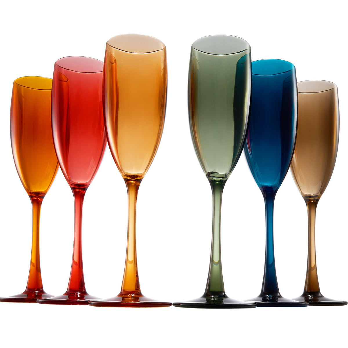 TEEK - Eze Acrylic Champagne Flute Glassware Set HOME DECOR TEEK KS