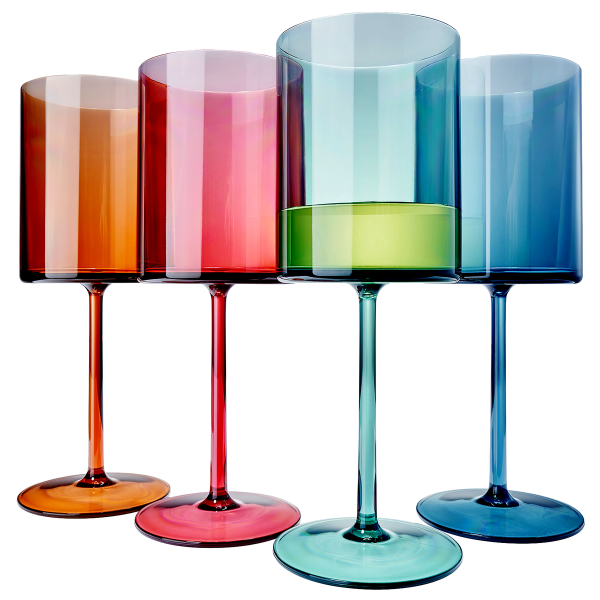 TEEK - Eze Acrylic Stemmed Wine Glassware Set HOME DECOR TEEK KS
