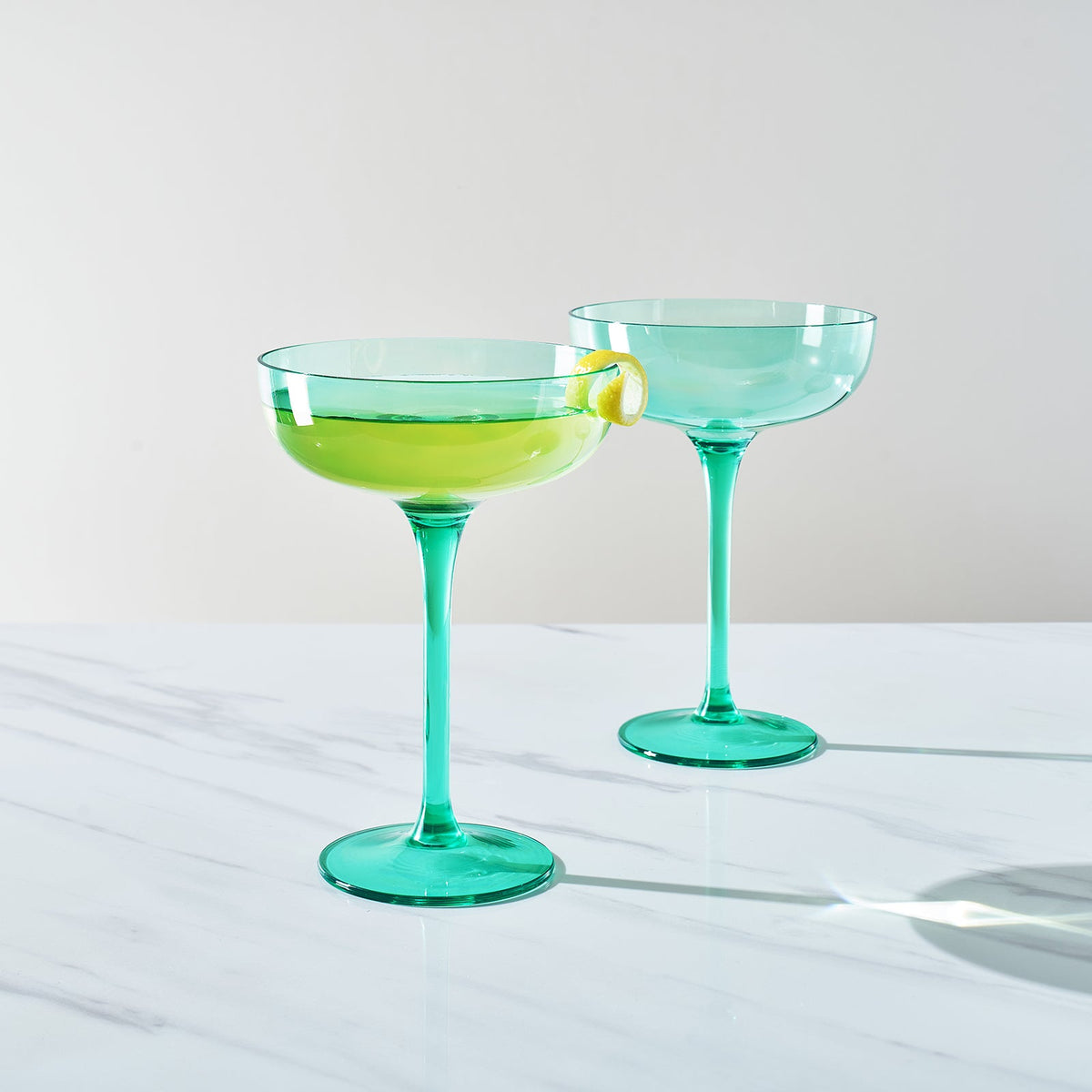 TEEK - Madrid Acrylic Champagne Coupe Cocktail Glassware Set HOME DECOR TEEK KS