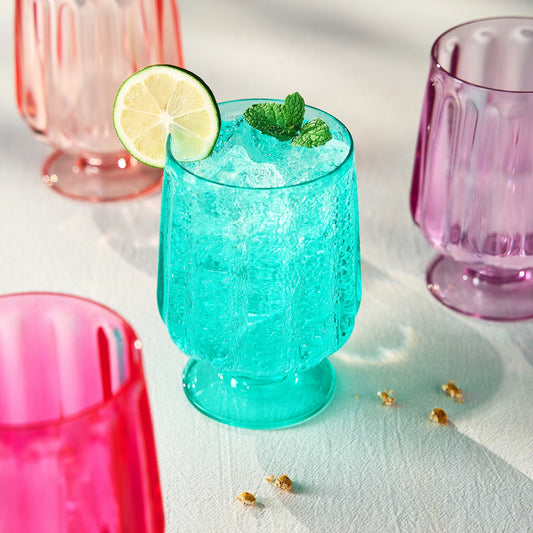 TEEK - Madrid Acrylic Stemmed Wine Goblet Glassware Set HOME DECOR TEEK KS