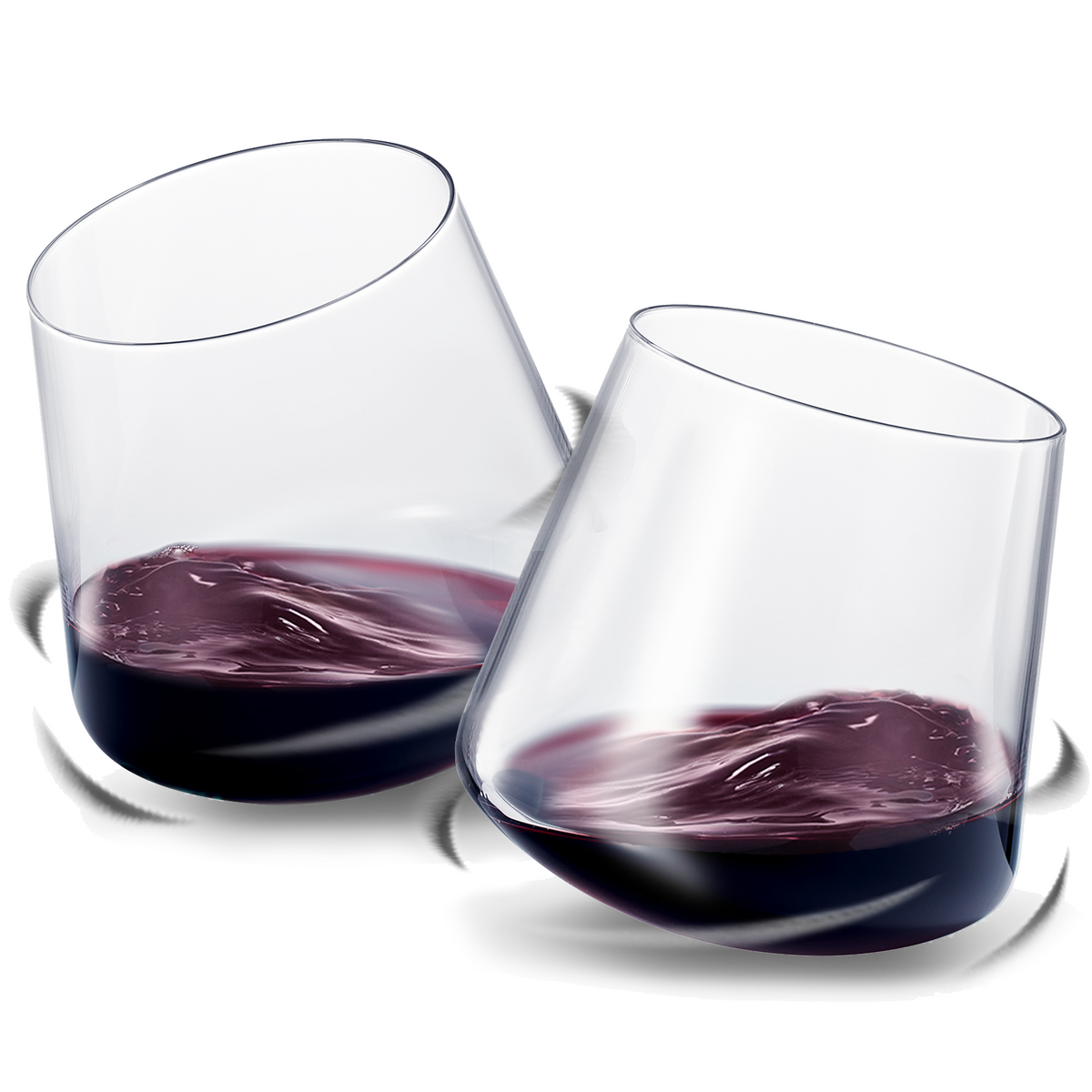 TEEK - Classica Un-Spillable Stemless Wine Glassware Set HOME DECOR TEEK KS