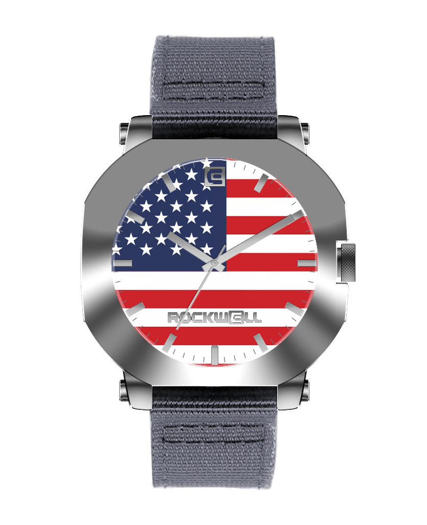 TEEK - Apex Freedom Edition Silver Watch WATCH TEEK RT Gray Nylon