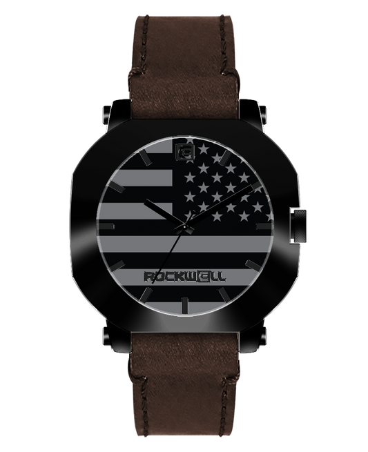 TEEK - Apex No Retreat Edition Black Watch WATCH TEEK RT Chocolate Leather