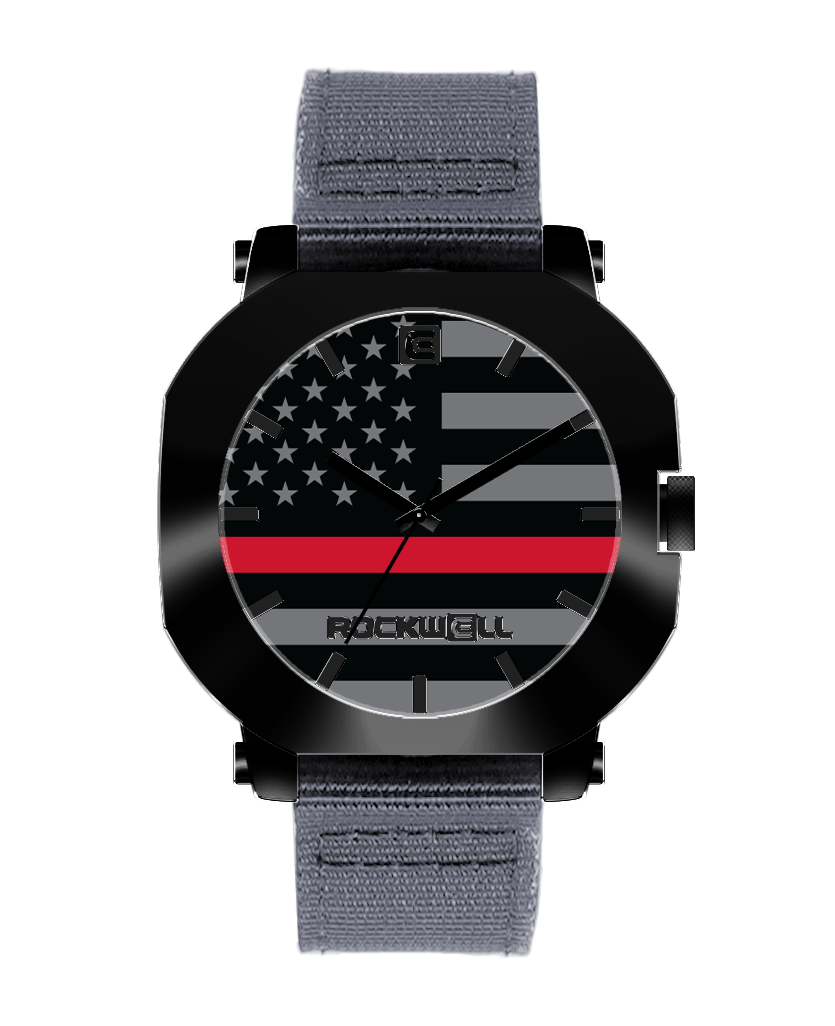 TEEK - Apex Firefighter Edition Black Watch WATCH TEEK RT Gray Nylon