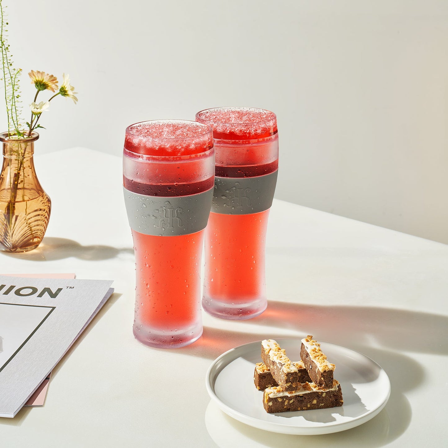 TEEK - Barcelona Acrylic Cooling Beer Glassware Set HOME DECOR TEEK KS