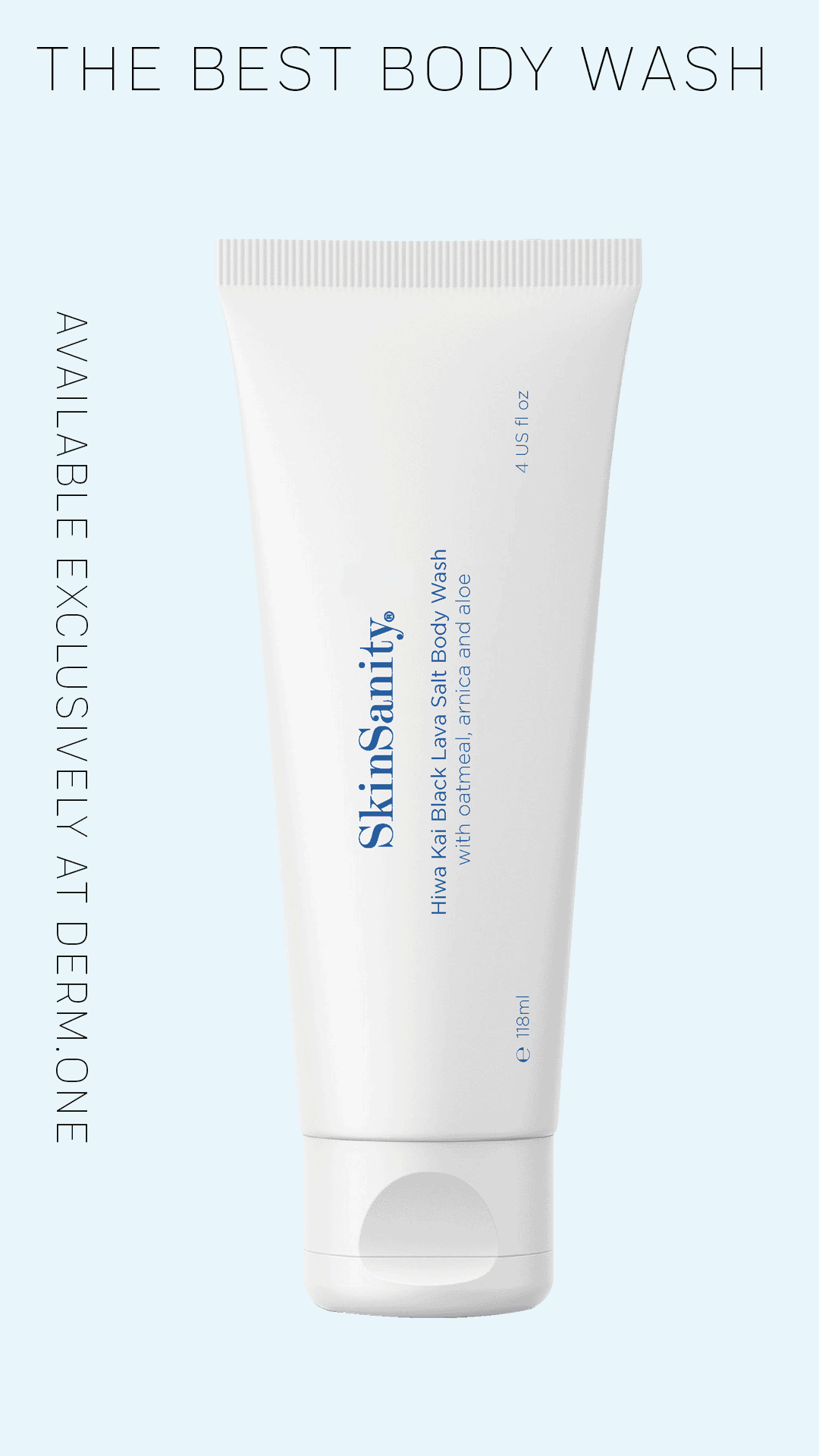 TEEK - SkinSanity® Black Lava Body and Hair Wash | Oatmeal Arnica Aloe 4 fl oz SKINCARE TEEK BCB