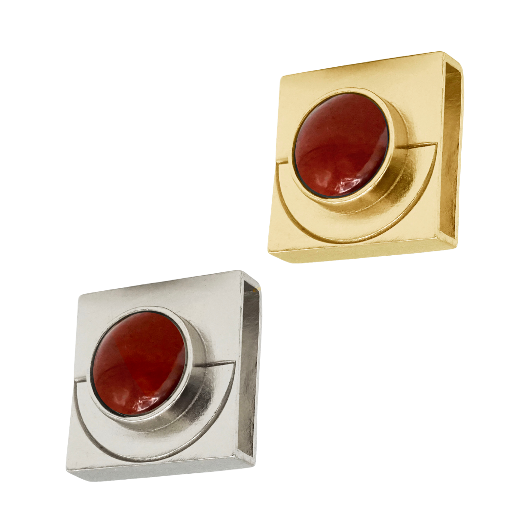TEEK - Carnelian Moon Crystal Charm PET SUPPLIES TEEK DIP