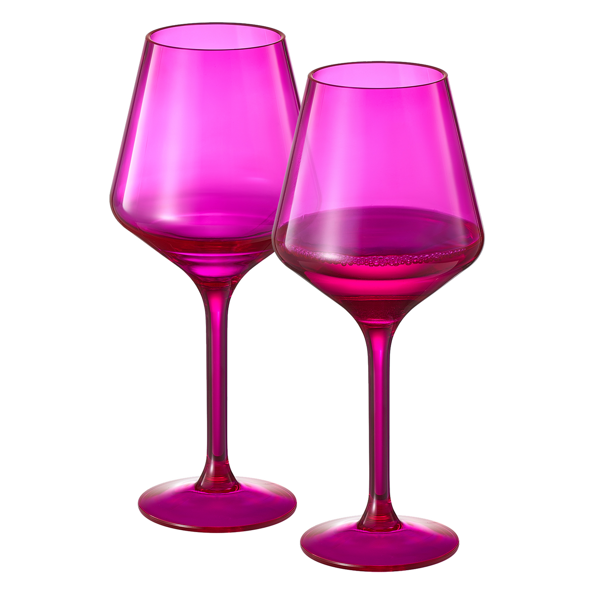 TEEK - Valencia Acrylic Stemmed Wine Glassware Set HOME DECOR TEEK KS