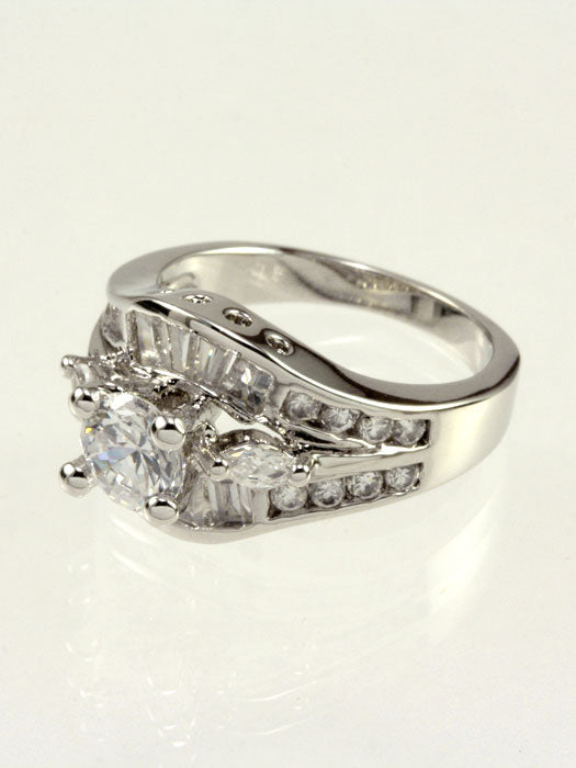 TEEK - Cubic Zirconia Statement Ring JEWELRY TEEK FG