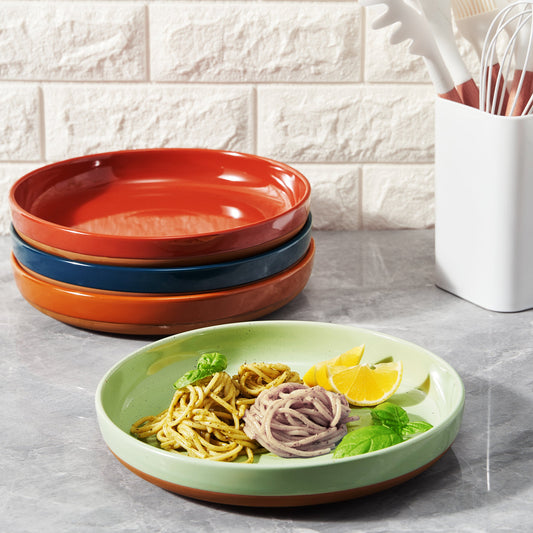 TEEK - Tonal Ceramic Flat Bowls Set HOME DECOR TEEK KS