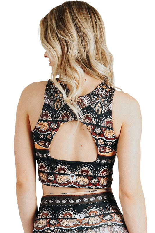 TEEK - Free Range Sports Bra - Espresso Yourself TOPS TEEK YD