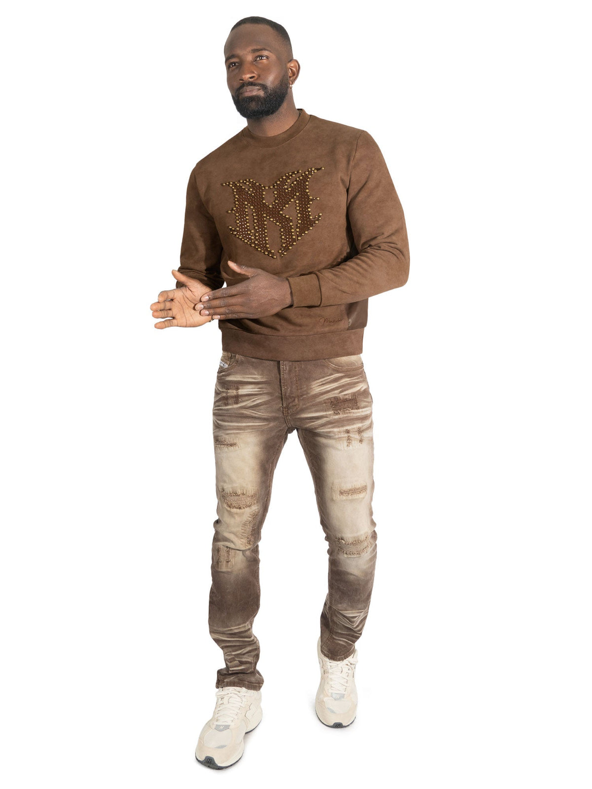 TEEK - Pants | M1975 Lorenzo Jeans - Brown JEANS TEEK MJ