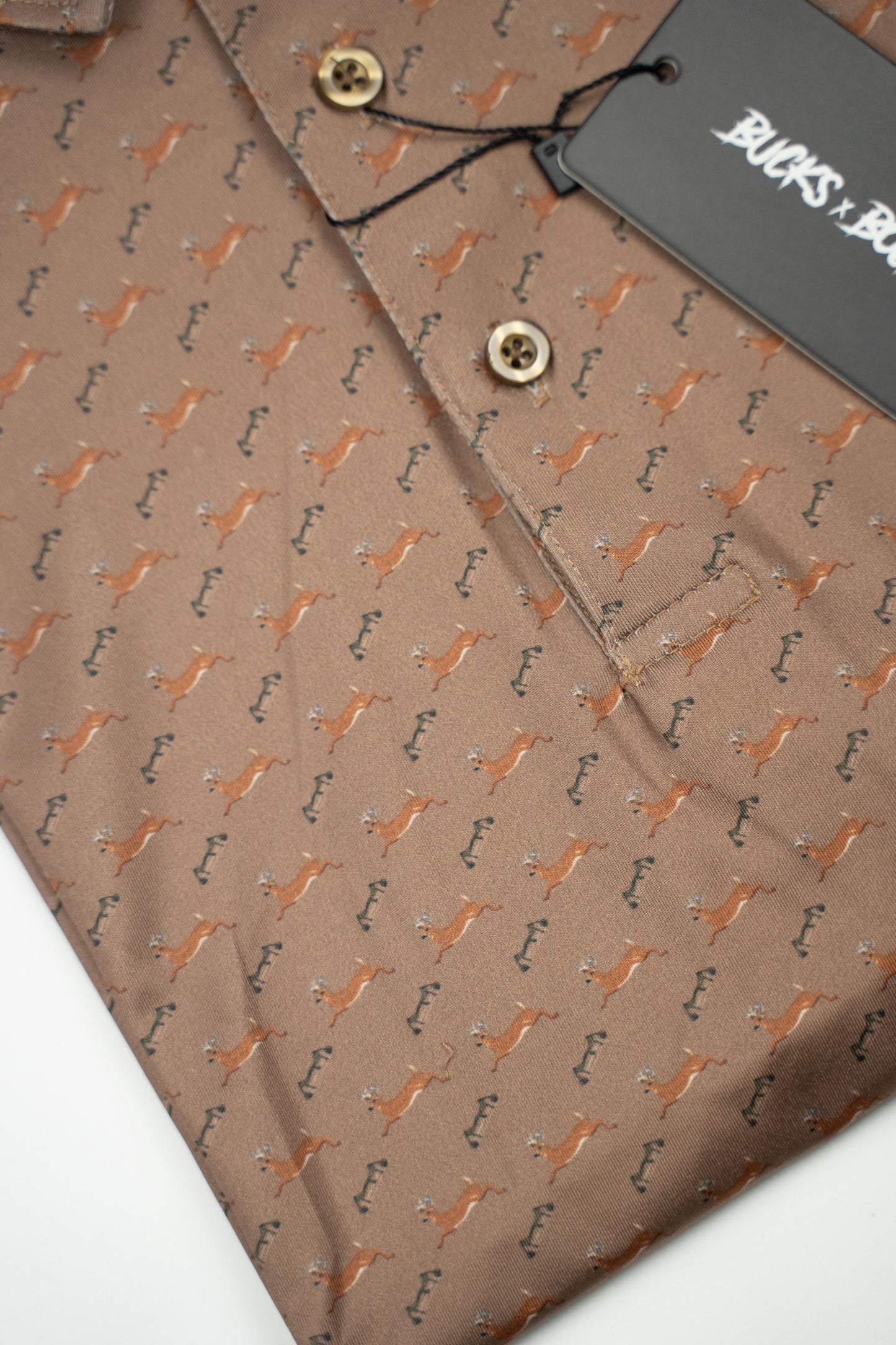 TEEK - Jumpin' Buck Golf Polo TOPS TEEK BCA