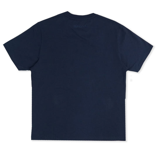M157 Playmaker Tee - Navy Shirts Makobi Jeans USA