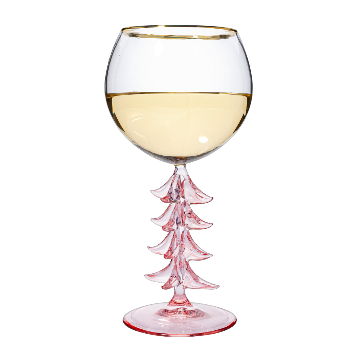 TEEK - Natale Stemmed Wine Glassware Single HOME DECOR TEEK KS Pink