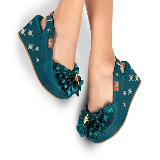 TEEK - Chocolaticas® Emeraldine Womens Sandal SHOES TEEK HCD 35 HCD/ 5 US/ 9.05"