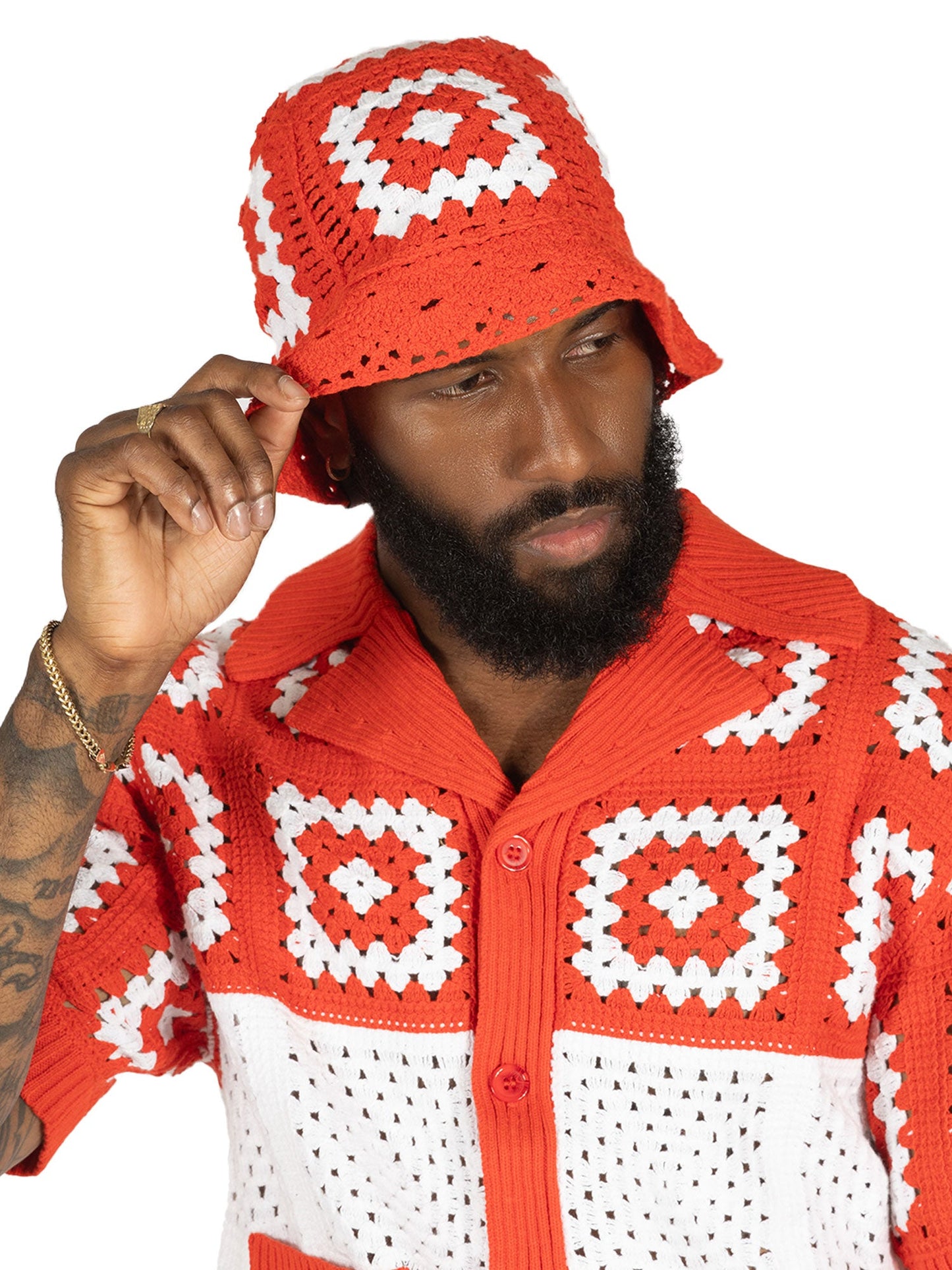 TEEK - F042 Nuevo Riche Hat - Red HAT TEEK MJ