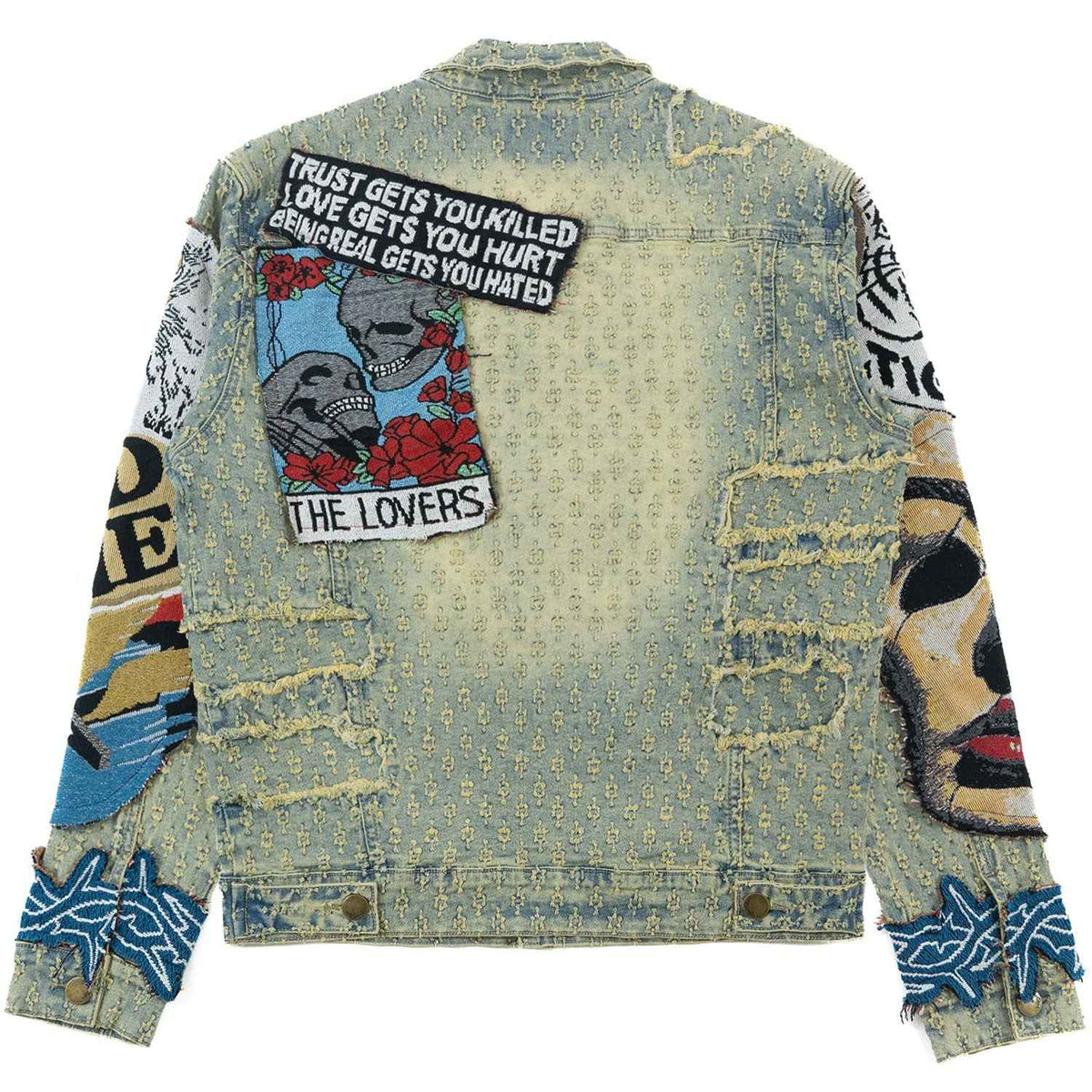 TEEK - Denim Jacket F1055 Brave Heart - Dirt JACKET TEEK MJ