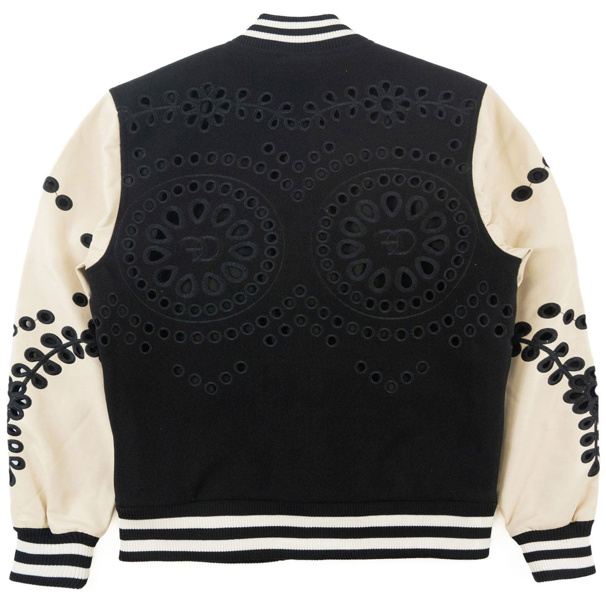 TEEK - F1060 Cashay Wool Varsity Jacket - Black JACKET TEEK MJ