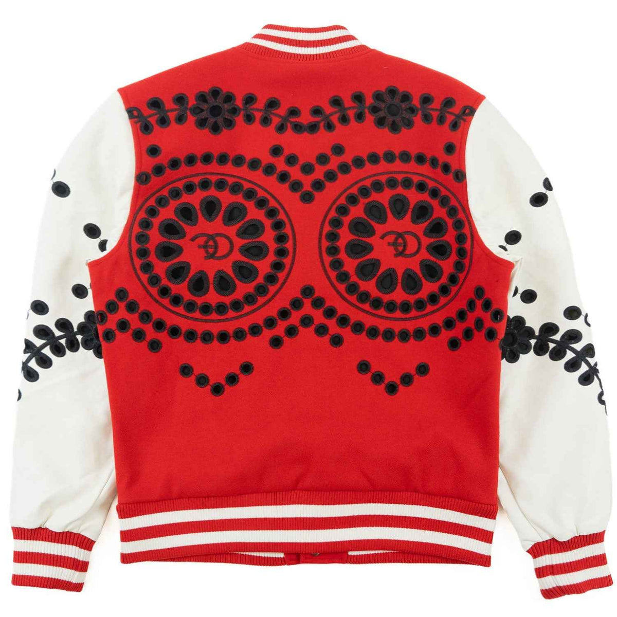 TEEK - F1060 Cashay Wool Varsity Jacket - Red JACKET TEEK MJ