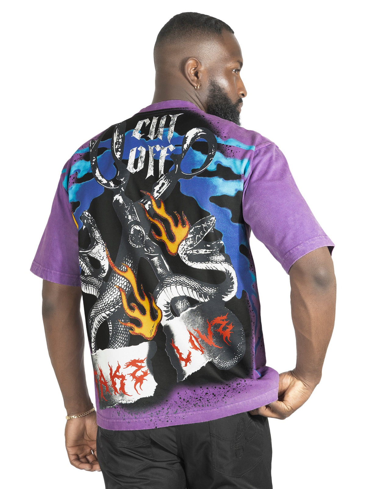 TEEK - Tee | F169 Fake Love - Purple TOPS TEEK MJ