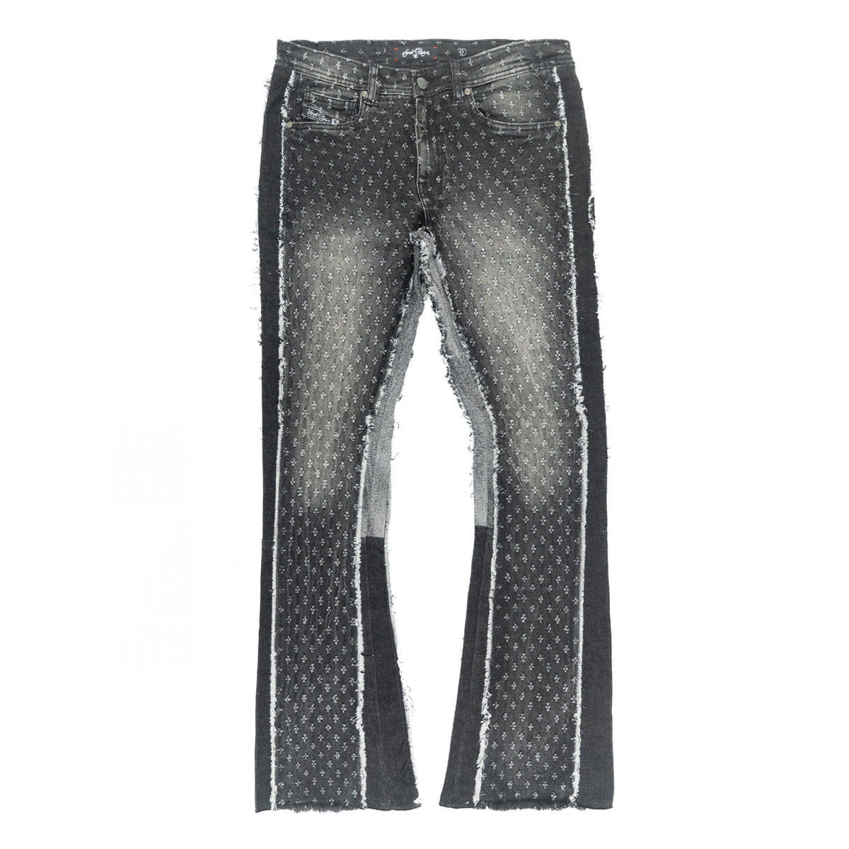 TEEK - Pants | F1702 Phalon Stacked Jeans - Black JEANS TEEK MJ BLACK 30/36