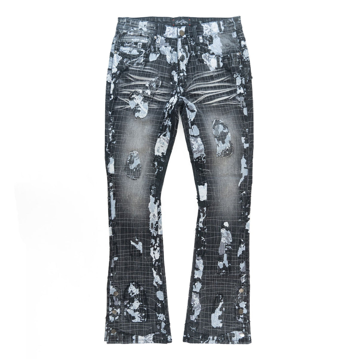 TEEK - Jeans | F1733 Amoto Stacked - Black JEANS TEEK MJ
